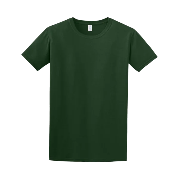 Gildan t-shirt softstyle bosgroen Gildan t-shirt softstyle bosgroen