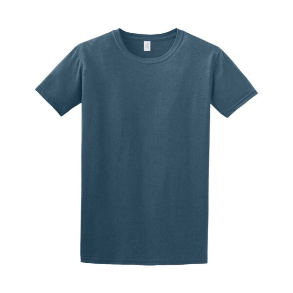 Gildan t-shirt softstyle indigoblauw T-Shirt man/unisex Elahuizen