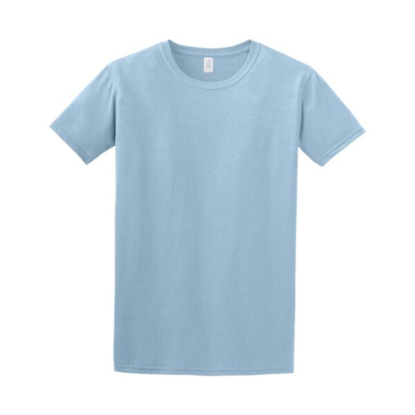 Gildan t-shirt softstyle lichtblauw T-Shirt man/unisex Elahuizen