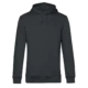 Hoodie organisch katoen man unisex bedrukken grijs