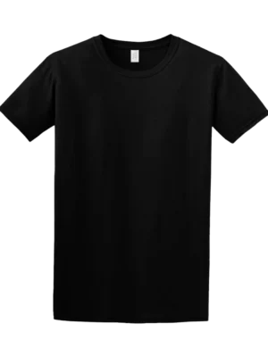 Gildan t-shirt softstyle zwart