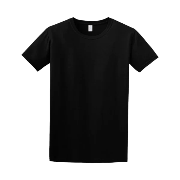 t-shirt Gildan softstyle zwart Gildan t-shirt softstyle zwart