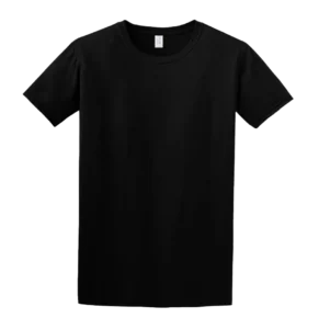 Gildan t-shirt softstyle zwart