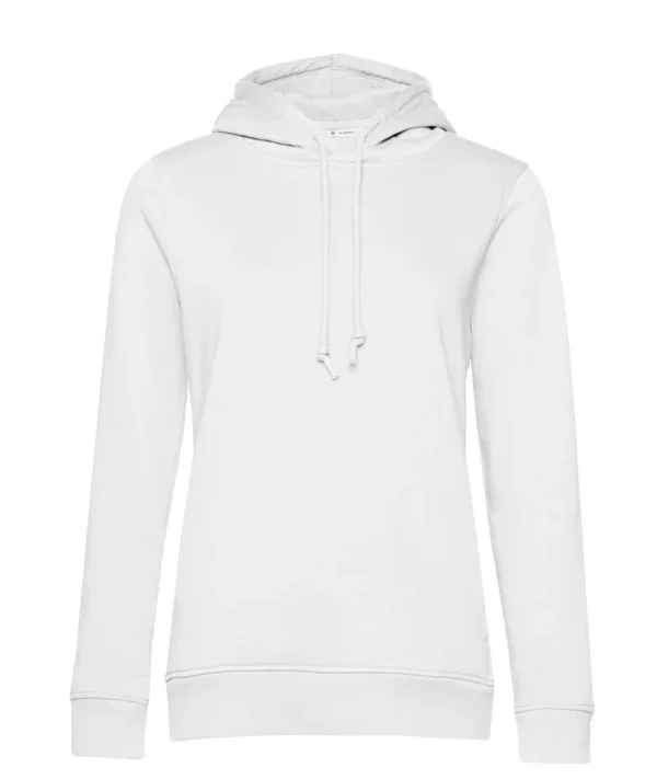 Hoodie wit vrouw Hoodie vrouw organisch katoen personaliseren wit
