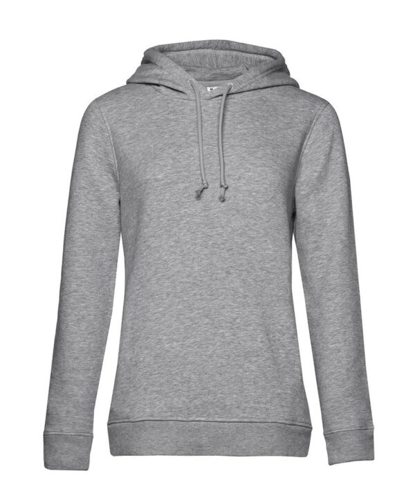 hoodie vrouw grijs Hoodie vrouw organisch katoen personaliseren grijs