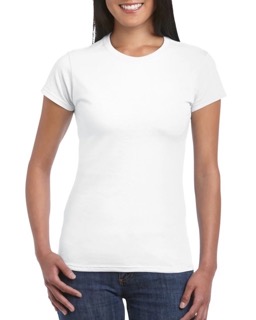 Gildan shirt vrouw wit Normaal Klein Gildan shirt vrouw personaliseren bedrukken